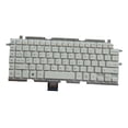 thumbnail image 3 of Teclado de repuesto Hugo para portátil en inglés con diseño de EE. UU. Blanco Z160 11T730 11T750 11T540, 3 of 9