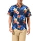 thumbnail image 1 of CAMISAS DE HOMBRE CORTAS DE INSPIRACIÓN CHIC, CON ESTAMPADO FLORAL, BOTONES EN LA PARTE FRONTAL, CAMISA DE PLAYA HAWAIANA, TAMAÑO 46, AZUL ROJO, 1 of 6