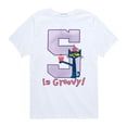 thumbnail image 2 of Pete The Cat - 5Th Birthday Girls - Toddler Short Sleeve Graphic T-Shirt, 2 of 6