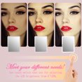 thumbnail image 4 of AGPtek 3xMagnifying 32LED Lighted Vanity Makeup Mirrors Touch Screen USB Portable Stand, 4 of 10