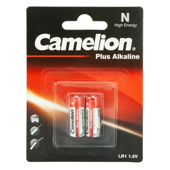 Camelion Lady LR01 Alkaline Batteries 2 Pack