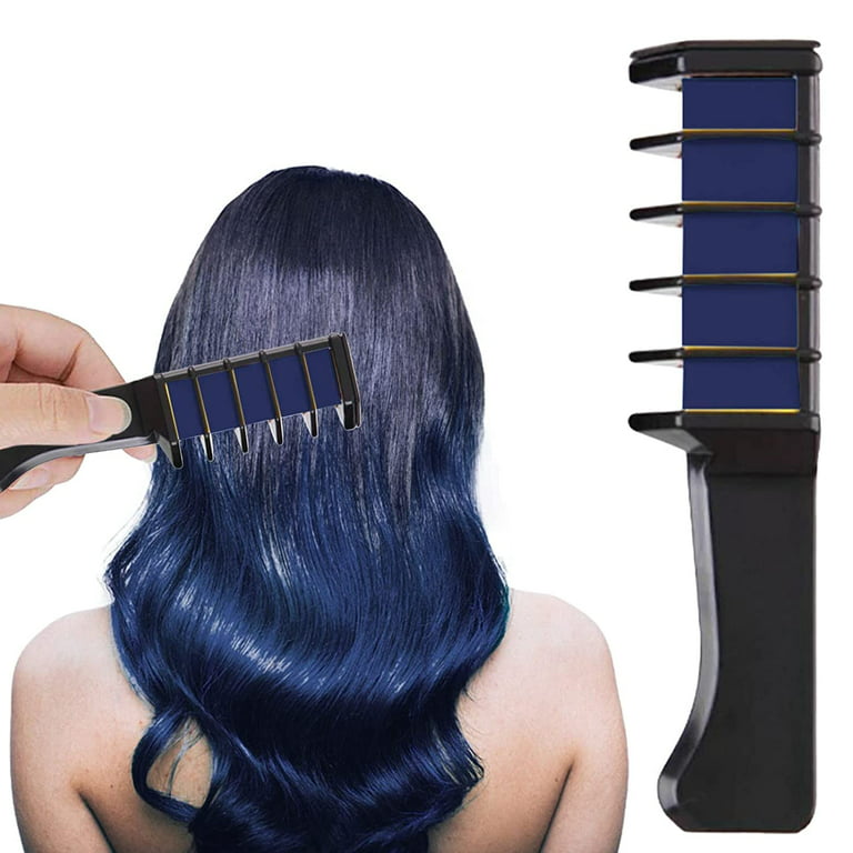Inadays Hair Chalk Comb Temporary Bright Hair Color Dye for Girls Kids, Washable Hair Chalk for Kids-girls Toys Birthday Christmas Gifts for 6 7 8 9