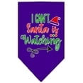 thumbnail image 5 of Christmas Pet and Dog Bandana Screen Printed, "I Can't, Santa Is Watching", 5 of 10
