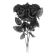 thumbnail image 4 of Decoración de mesa de Halloween Zulema flores de imitación de halloween negro, 4 of 5