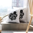 thumbnail image 6 of LALILO Throw Pillow Covers Coffee Go Lettering With Cup Modern Cushion Cover 18" x 18", 2 Pack, 6 of 6