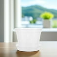 thumbnail image 6 of Mobutofu Clear Nursery Pots 5Set Ideal for Observation of Plant Growth Gardeners, 6 of 8