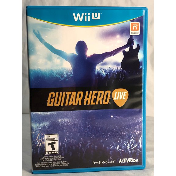 Videojuego Guitar Hero Live para Wii U solo juego