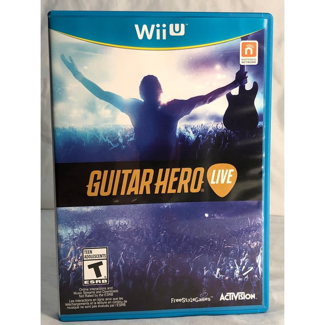 Videojuego Guitar Hero Live para Wii U solo juego