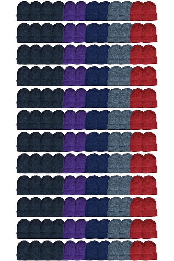 Wholesale Beanie Winter Bulk Kit, Adults Bulk Sets, Homeless Donation Shelters