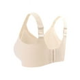 thumbnail image 2 of Women's Elegant Bra, Plus Size Solid Seamless Li19.99+ghtly Padded Full Cover Everday Bralette, 2 of 5