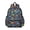 DarkBlue Dinosaurs Pattern, variant on Black Cartoon Dinosaurs Text Pattern Cute School Backpack with Padded Back and Adjustable Shoulder Straps 13.4"x11"x4.7"