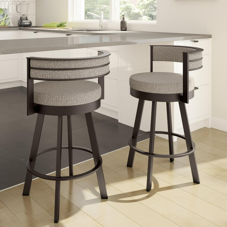 Amisco counter stools with backs swivel bar modern 26 inch kitchen barstool sales upholstered