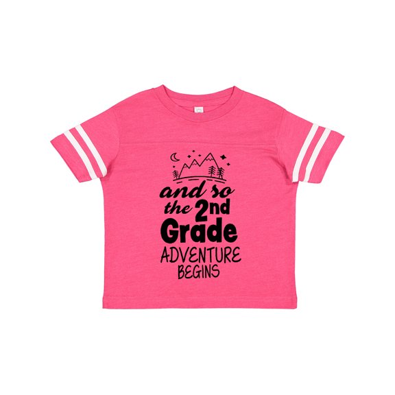 Inktastic The 2nd Grade Adventure Begins Boys or Girls Toddler T-Shirt