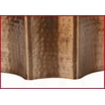 thumbnail image 6 of Antique Copper Metal Boho Glam Coffee Table, Space-Saving for Living Room/Bedroom, No Assembly, 6 of 9