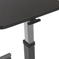 thumbnail image 2 of Drive Overbed Table Non-Tilt Top Walnut 28 to 45" Height Range 13067, 2 of 6