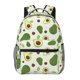 thumbnail image 1 of Disketp Green Avocado Mochila Estampada para Hombre y Mujer – Mochila Ligera Clásica con Múltiples Bolsillos para Universidad, Trabajo y Viajes-One Size, 1 of 5
