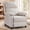 Linen-Beige, variant on Korser Manual Push Back Recliner Chair with Side Pockets,Recliner Chairs for Adults for Living Room,Small Recliners for Small Spaces,Linen,Dark Grey