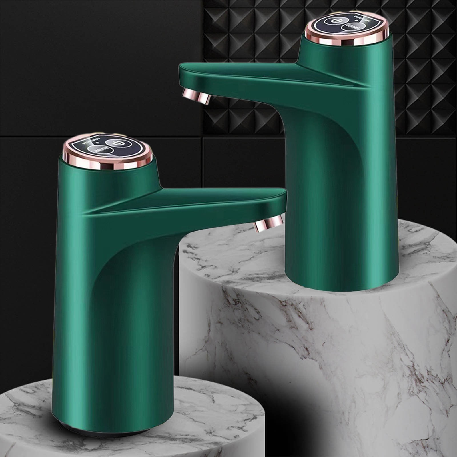 Bomba de botella de agua eléctrica portátil Dispensador de botella de agua de escritorio para botellas universales de 5 galones Dispensador de agua USB para oficina en casa al aire libre con tubería