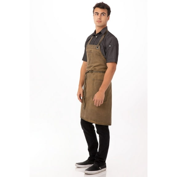 Chef Works Unisex Dorset Bib Apron (ABAQ054GBN0)