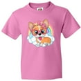 thumbnail image 3 of Inktastic Corgi Dog Lover Rainbow Youth T-Shirt, 3 of 5