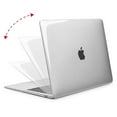 thumbnail image 2 of Mosiso MacBook Air 13 Inch Case 2018 A1932 with Retina Display, Plastic Hard Case Shell for Newest MacBook Air 13 with Touch ID, Crystal Clear, 2 of 5