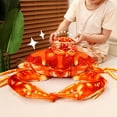 thumbnail image 5 of Life Like Crab Toy - Soft Stuffed Animal Decorative Pillow for Adults and Kids Ideal for Ocean Lovers Indoor and Outdoor Use Multiple Styles, 5 of 6