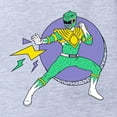 thumbnail image 2 of CafePress - Green Ranger Lightning Bolt - Cute Infant Baby Football Bodysuit, 2 of 3