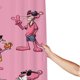 thumbnail image 3 of Cortina de ducha con diseño de pantera rosa, diseño de dibujos animados, con 12 ganchos, impermeable, lavable, de poliéster, para decoración del baño, 60 x 72 pulgadas, de hierro, 3 of 8