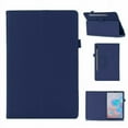 thumbnail image 2 of Epicgadget Samsung 11" Galaxy Tab S8 Case With Screen Protector - PU Leather Stand Cover for 2022 Samsung Tab S8 11 Inch SM-X700/X706 with 2 Pieces Galaxy Tab S8 Tempered Glass (Blue), 2 of 6