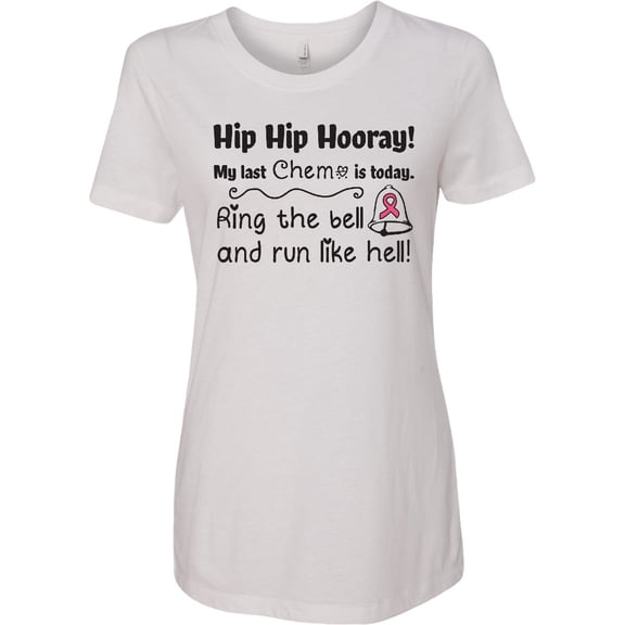 Inktastic My Last Chemo Women's T-Shirt