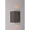 thumbnail image 4 of 86152ABZ Maxim Lighting Lightray-2 LED Outdoor Wall Sconce in Modern style-6.75 Inches wide by 7 inches high-Architectural Bronze Finish, 4 of 5