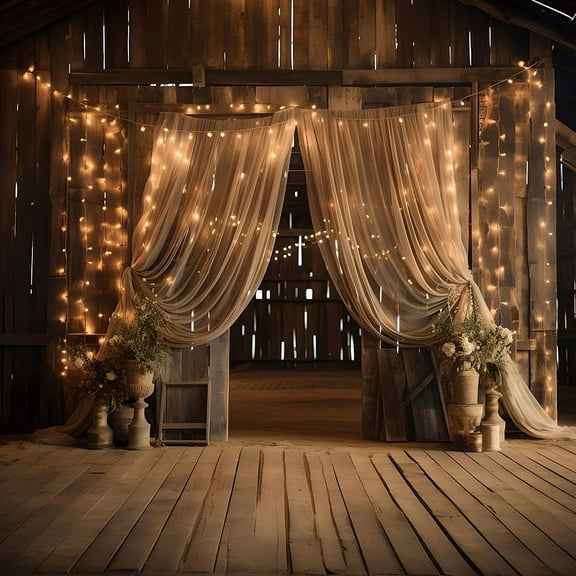 Mehofond Wooden Farm Barn Backdrops Photography Props Child Baby Photocall Pregnant Indoor Haystack Flower Photoz Background