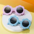 thumbnail image 1 of Gafas de sol multicolores de moda para niños, gafas de sol de girasol, nuevas gafas de sol transfronterizas con protección UV para bebés, chip de PC, 1 of 5