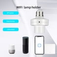 thumbnail image 5 of Tssuoun Smart WiFi Light Socket APP Remote Control E27 Lamp Holder Switch Screw-in Bulb Base Adapter Household Indoor Office Garage, 5 of 9