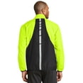 thumbnail image 2 of Port Authority Zephyr Reflective Hit Full Zip Jacket-2XL (Safety Yellow/ Deep Black), 2 of 6