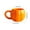 Orange, variant on Halloween Pumpkin Ceramics Coffee Mug Cute Thanksgiving Orange Pumpkin Mugs with Handle, Fall Coffee Cup for Autumn, Milk, Oatmeal, Breakfast