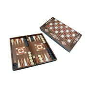 Star Polyester Pearl Backgammon, Large