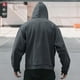 thumbnail image 4 of pstuiky camisas de manga larga para hombre, Sudadera con capucha y hombros caídos de manga larga para hombre camisetas de hombre s, 4 of 7