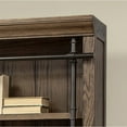 thumbnail image 6 of Avondale 8' Tall Bookcase Wall With Ladder Storage Organizer Display  Brown, 6 of 7