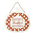 thumbnail image 2 of Grateful, Thankful, Blessed Pumpkin Wall Sign, 2 of 2
