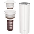 thumbnail image 2 of Thermos Stainless can with Tea Pack Holder 1L White TTD-1000 WH, 2 of 5