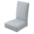 thumbnail image 3 of AMLESO Dining Room Chair Covers Protector Wedding Banquet Chair Slipcover Strechy Universal Light Grey_B, 3 of 8