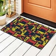 thumbnail image 1 of Geometric Colorful Graphic Rugs Doormat, Non-Slip Machine Washable Carpets Floor Door Mat , 36" x 24", 1 of 6