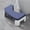 Blue and white, variant on 1PC Waterproof Squatty Potty Toilet Stool Toilet Foot Stool Squat Stool For Pregnant Woman Children Adult Old People