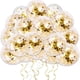 thumbnail image 1 of 100 globos de látex con confeti dorado, globos dorados de 12 pulgadas con puntos de papel dorado para graduación, boda, cumpleaños, baby shower, decoraciones para fiestas, 1 of 5