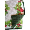 thumbnail image 2 of Serafina Home Christmas Holiday Cardinal Noel Kitchen Dish Drying Mat, 2 of 4