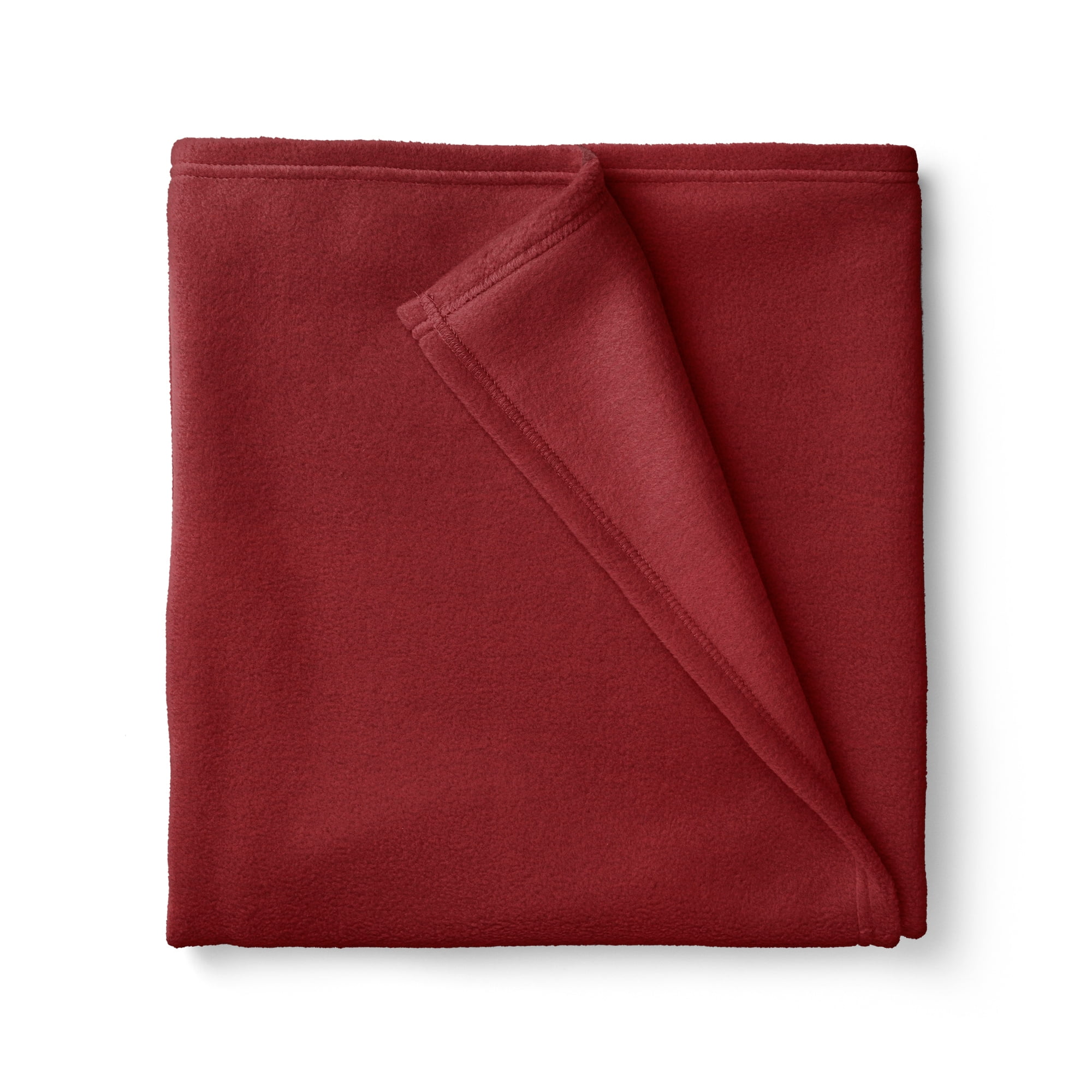Volleyball Red Anti-Pill Premium No Sew Throw Fleece Fabric Kit (50x60)