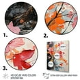 thumbnail image 3 of Designart "Coral Grey Maple Tree Maple Charm" Floral & Botanical Floater Framed Canvas Print, 3 of 7