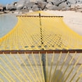 thumbnail image 3 of Caribbean Rope Hammock - 55 Inch - Soft-Spun Polyester (Yellow), 3 of 4