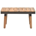 thumbnail image 3 of vidaXL 4 Piece Garden Lounge Set with Cushions Solid Acacia Wood, 3 of 5